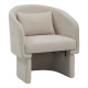 Armchair Playmob  fabric in beige shade 69x65x79cm **