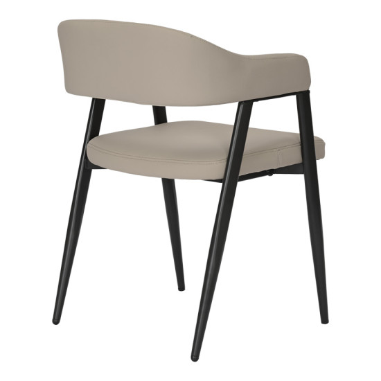 Πολυθρόνα Sezan pu σε γκρι-μπεζ απόχρωση 56x55x78εκ - 2τμχ. ** Πολυθρόνα Sezan pu σε γκρι-μπεζ απόχρωση 56x55x78εκ - 2τμχ. **