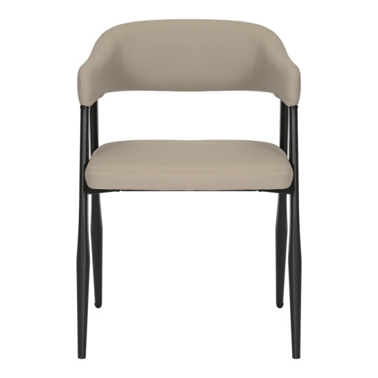 Πολυθρόνα Sezan pu σε γκρι-μπεζ απόχρωση 56x55x78εκ - 2τμχ. ** Πολυθρόνα Sezan pu σε γκρι-μπεζ απόχρωση 56x55x78εκ - 2τμχ. **