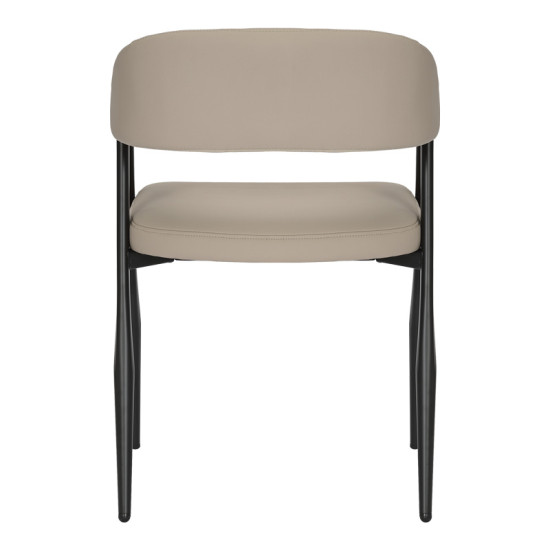 Πολυθρόνα Sezan pu σε γκρι-μπεζ απόχρωση 56x55x78εκ - 2τμχ. ** Πολυθρόνα Sezan pu σε γκρι-μπεζ απόχρωση 56x55x78εκ - 2τμχ. **