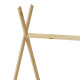 Παιδικό κρεβάτι Lalitto τ.Montessori με 2 συρτάρια τ.Montessori  ξύλο πεύκου σε φυσική απόχρωση 90x190εκ **