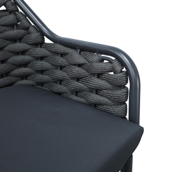 Σκαμπό μπαρ Zuki αλουμίνιο με γκρι σκελετό και μαξιλάρι 55x54x109εκ ** Σκαμπό μπαρ Zuki αλουμίνιο με γκρι σκελετό και μαξιλάρι 55x54x109εκ **