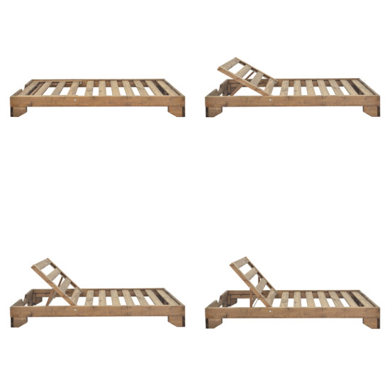 Ξαπλώστρα Fendy ξύλο ελάτου σε καρυδί απόχρωση 71.5x200x24εκ ** Ξαπλώστρα Fendy ξύλο ελάτου σε καρυδί απόχρωση 71.5x200x24εκ **