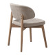 Καρέκλα Siena rubberwood σε φυσική-μπεζ απόχρωση 48x50x81εκ - 2τμχ. **