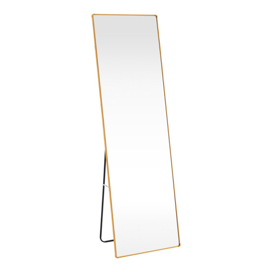Καθρέπτης Moira αλουμίνιο χρυσό 50x28x160εκ **