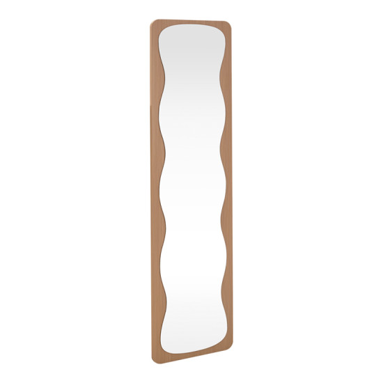Καθρέπτης Jenia mdf σε φυσική απόχρωση 40x40x160εκ **