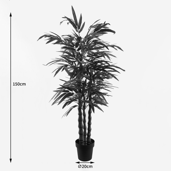 Διακοσμητικό φυτό σε γλάστρα Arti Bamboo Inart πράσινο Φ70x150εκ ** Διακοσμητικό φυτό σε γλάστρα Arti Bamboo Inart πράσινο Φ70x150εκ **