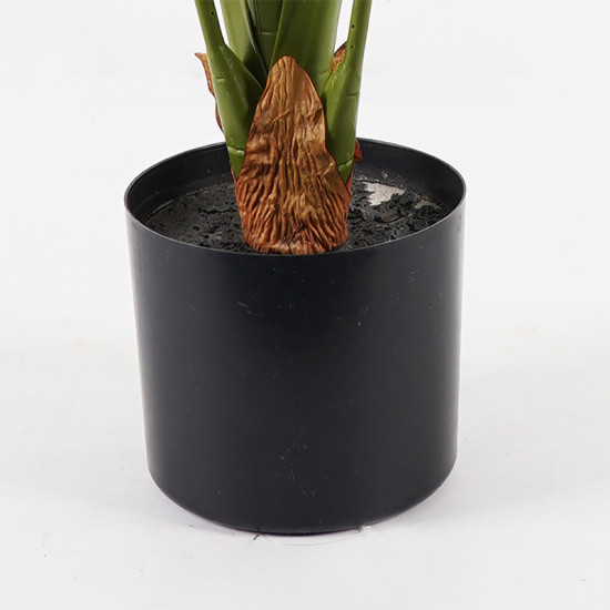 Διακοσμητικό φυτό σε γλάστρα Alocasia Inart πράσινο Φ90x120εκ ** Διακοσμητικό φυτό σε γλάστρα Alocasia Inart πράσινο Φ90x120εκ **