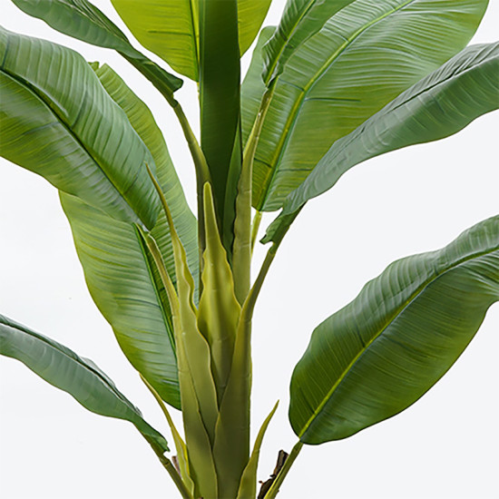 Διακοσμητικό φυτό σε γλάστρα Banono Inart πράσινο Φ95x160εκ **