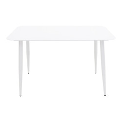 Τραπέζι Vista αλουμίνιο σε λευκη απόχρωση 150x80x72εκ **