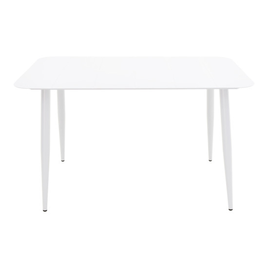 Τραπέζι Vista αλουμίνιο σε λευκη απόχρωση 150x80x72εκ **