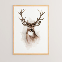 Πίνακας Deereby με ψηφιακή εκτύπωση και πλαίσιο 33x1.5x48εκ **