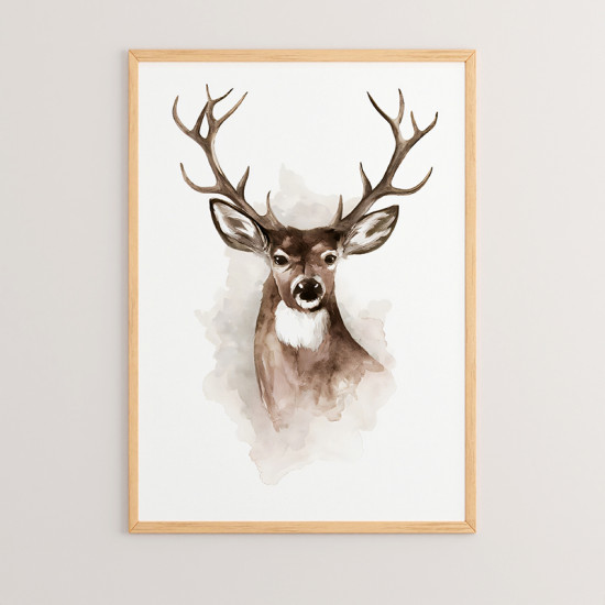 Πίνακας Deereby με ψηφιακή εκτύπωση και πλαίσιο 33x1.5x48εκ **