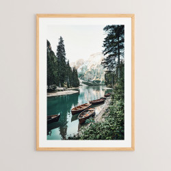 Πίνακας Lake με ψηφιακή εκτύπωση και πλαίσιο 33x1.5x48εκ ** Πίνακας Lake με ψηφιακή εκτύπωση και πλαίσιο 33x1.5x48εκ **