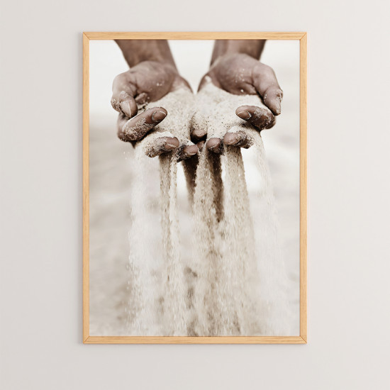 Πίνακας Ellery με ψηφιακή εκτύπωση και πλαίσιο 33x1.5x48εκ **