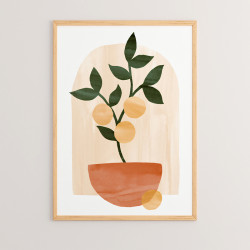 Πίνακας Otoben με ψηφιακή εκτύπωση και πλαίσιο 33x1.5x48εκ **