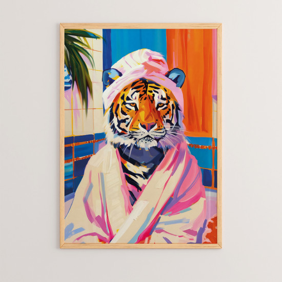 Πίνακας Olenth με ψηφιακή εκτύπωση και πλαίσιο 33x1.5x48εκ **