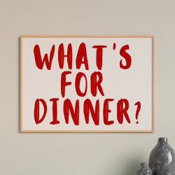 Πίνακας Dineria I με ψηφιακή εκτύπωση και πλαίσιο 48x1.5x33εκ **