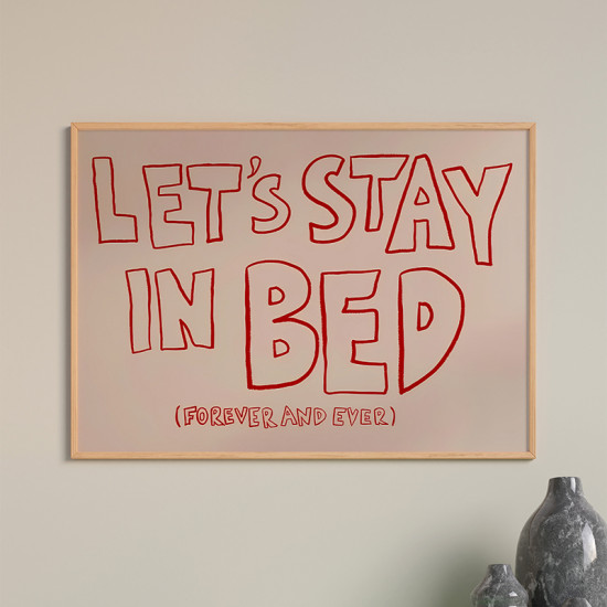 Πίνακας Slepery με ψηφιακή εκτύπωση και πλαίσιο 48x1.5x33εκ **