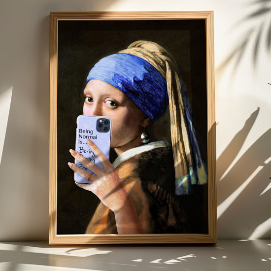 Πίνακας Dorazen με ψηφιακή εκτύπωση και πλαίσιο 33x1.5x48εκ **