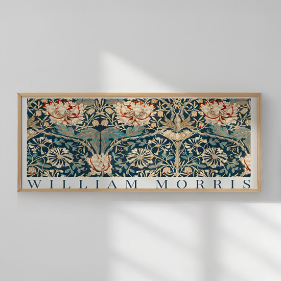 Πίνακας Morris με ψηφιακή εκτύπωση και πλαίσιο 120x2x50εκ **