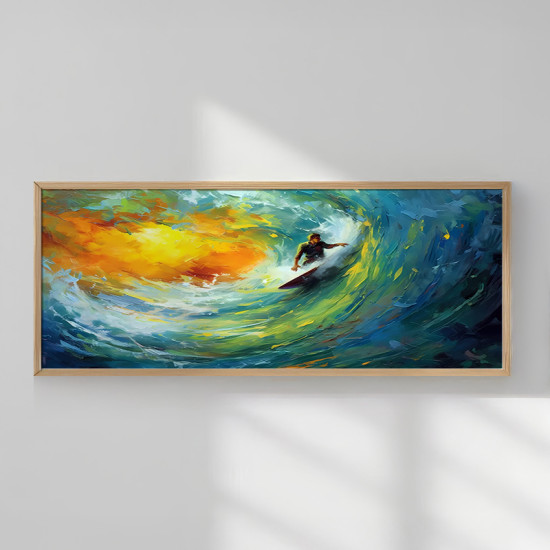 Πίνακας Copal με ψηφιακή εκτύπωση και πλαίσιο 120x2x50εκ **