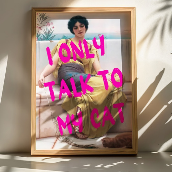 Πίνακας Catem με ψηφιακή εκτύπωση και πλαίσιο 50x2x70εκ ** Πίνακας Catem με ψηφιακή εκτύπωση και πλαίσιο 50x2x70εκ **