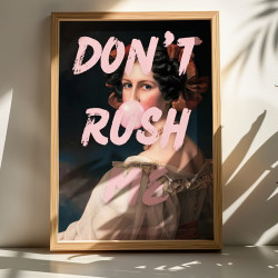 Πίνακας Rushea με ψηφιακή εκτύπωση και πλαίσιο 50x2x70εκ **