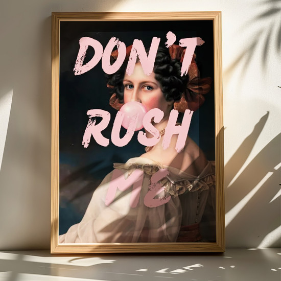 Πίνακας Rushea με ψηφιακή εκτύπωση και πλαίσιο 50x2x70εκ **