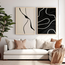 Πίνακας Bennez δίπτυχος με ψηφιακή εκτύπωση και πλαίσιο 33x1.5x48εκ ** Πίνακας Bennez δίπτυχος με ψηφιακή εκτύπωση και πλαίσιο 33x1.5x48εκ **