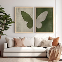 Πίνακας Obsen δίπτυχος με ψηφιακή εκτύπωση και πλαίσιο 33x1.5x48εκ **