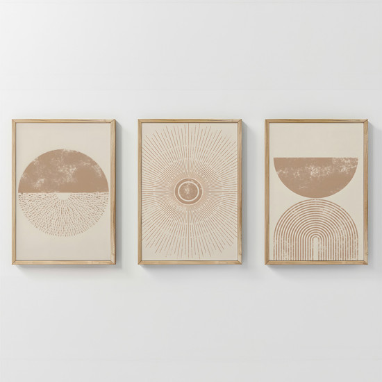 Πίνακας Varenzy τρίπτυχος με ψηφιακή εκτύπωση και πλαίσιο 33x1.5x48εκ ** Πίνακας Varenzy τρίπτυχος με ψηφιακή εκτύπωση και πλαίσιο 33x1.5x48εκ **