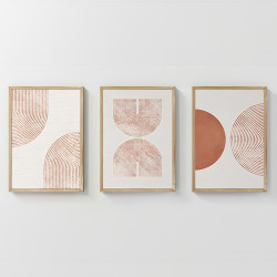 Πίνακας Chilen τρίπτυχος με ψηφιακή εκτύπωση και πλαίσιο 33x1.5x48εκ ** Πίνακας Chilen τρίπτυχος με ψηφιακή εκτύπωση και πλαίσιο 33x1.5x48εκ **