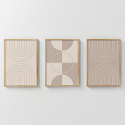 Πίνακας Zenzia τρίπτυχος με ψηφιακή εκτύπωση και πλαίσιο 33x1.5x48εκ ** Πίνακας Zenzia τρίπτυχος με ψηφιακή εκτύπωση και πλαίσιο 33x1.5x48εκ **