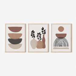 Πίνακας Yenia τρίπτυχος με ψηφιακή εκτύπωση και πλαίσιο 33x1.5x48εκ ** Πίνακας Yenia τρίπτυχος με ψηφιακή εκτύπωση και πλαίσιο 33x1.5x48εκ **