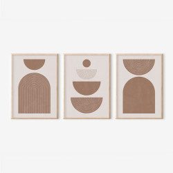 Πίνακας Loana τρίπτυχος με ψηφιακή εκτύπωση και πλαίσιο 33x1.5x48εκ ** Πίνακας Loana τρίπτυχος με ψηφιακή εκτύπωση και πλαίσιο 33x1.5x48εκ **