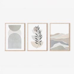 Πίνακας Werda τρίπτυχος με ψηφιακή εκτύπωση και πλαίσιο 33x1.5x48εκ ** Πίνακας Werda τρίπτυχος με ψηφιακή εκτύπωση και πλαίσιο 33x1.5x48εκ **