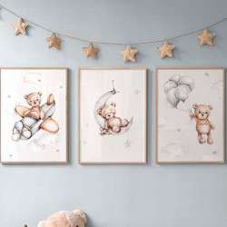 Πίνακας Luthra τρίπτυχος με ψηφιακή εκτύπωση και πλαίσιο 33x1.5x48εκ ** Πίνακας Luthra τρίπτυχος με ψηφιακή εκτύπωση και πλαίσιο 33x1.5x48εκ **