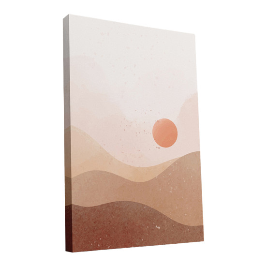 Πίνακας σε καμβά Belan τρίπτυχος με ψηφιακή εκτύπωση και πλαίσιο 50x2x70εκ **