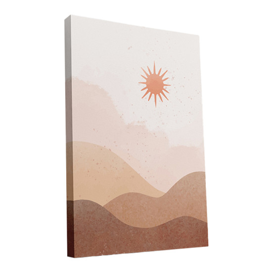 Πίνακας σε καμβά Belan τρίπτυχος με ψηφιακή εκτύπωση και πλαίσιο 50x2x70εκ **