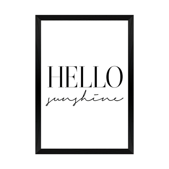 Πίνακας Arbiel με ψηφιακή εκτύπωση και πλαίσιο 33x1.5x48εκ **