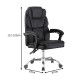 Καρέκλα γραφείου διευθυντή Sanema pu μαύρο 62x67x112-122εκ **