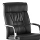 Καρέκλα γραφείου διευθυντή Biani pu μαύρο 56x70x107-115εκ ** Καρέκλα γραφείου διευθυντή Biani pu μαύρο 56x70x107-115εκ **