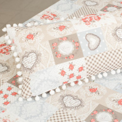 Μαξιλάρι Διακοσμητικό Hearts Μπεζ 1τεμ. Μαξιλάρι Διακοσμητικό Hearts Μπεζ 1τεμ.